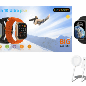 Smartwatch Laxasfit 10 Plus 49mm Com 2 Pulseiras E Película