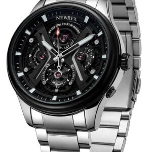 Relógio Masculino Newrex Vektor Original Fundo Preto