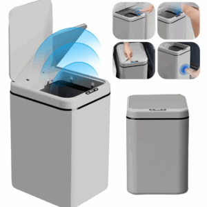Lixeira Automática Com Sensor Inteligente Abre E Fecha Automático