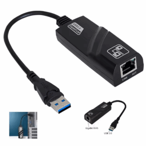 Adaptador Cabo De Rede Lotus Adaptador Rj45 Usb 3.0 1000mbps