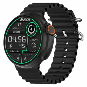 Smartwatch Gt9 Preto Kit Completo 2 Pulseiras E Fone Bluetooth