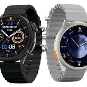 Smartwatch Relógio Redondo Hw3 Ultra Max Com 6 Pulseiras