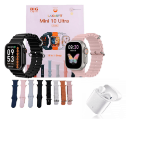 Smartwatch 10 Ultra 41mm Fone Bluetooth 8 Pulseiras Completo